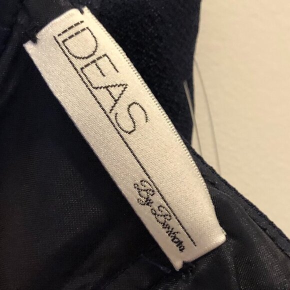 Ideas by Barbara Gown Style# 4592 NAVY Size M NWT - Picture 13 of 15